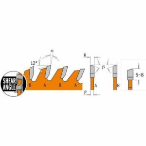 CMT Orange Tools 250X3.2/2.2X30 Z=80 #281-680-10M