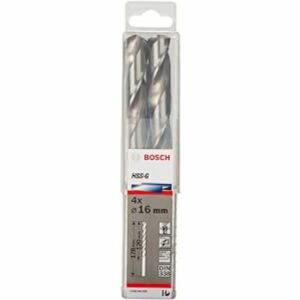 Bosch HSS G Drill Bit 16MM(4pcs) - 2608585595