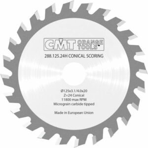 CMT Orange Tools 125X3.1-4.2X20 Z=24 #288-125-24H