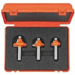 CMT Orange Tools 838-501-11 Roundover 3Pc Bit Set