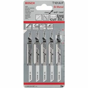 Bosch T101AIF Jig Saw Blade-5PCS