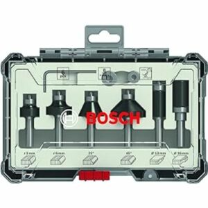 Bosch Router Bit 06PCS Set-2607017469