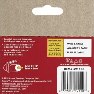 Arrow T59 Staple 1/4 X 1/4 Natural (591168)
