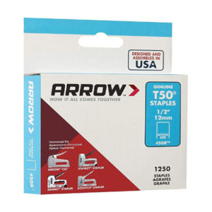 Arrow T50 Staples 1/2"(508)