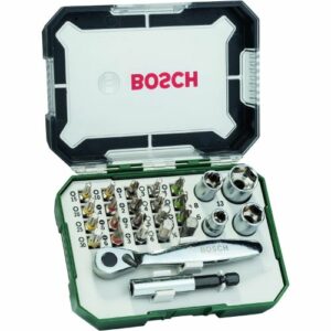 Bosch Bit Set 26PCS ScrewDriver & Rachet - 2607017322