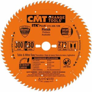 CMT Orange Tools 300X2.4X30 Z=72 #272-300-72M
