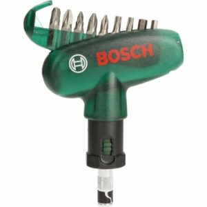 Bosch Bit Set 10PCS With Screw Driver - 2607019510