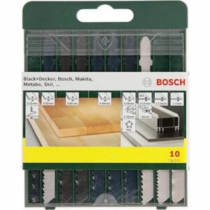 Bosch T10 JigSaw Blade 10PCS Set - 2607019461