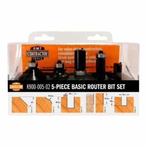 CMT Contractor Tools K900-005-02 Profield & Straight 5Pc Set
