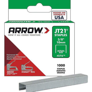 Arrow JT21 Staples 3/8" (276)