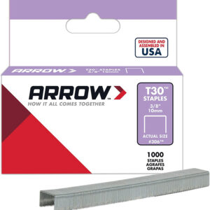 Arrow Fasterner 306 T30 STAPLES 3/8