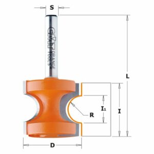 CMT Orange Tools 954-509-11 Bull Nose Bit
