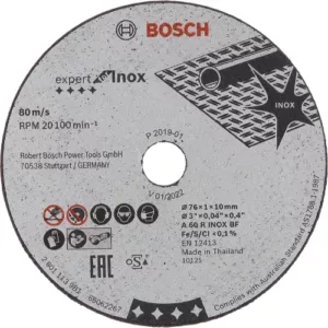 Bosch Metal Cutting Disc 4 1/2"-26086919383 INOX
