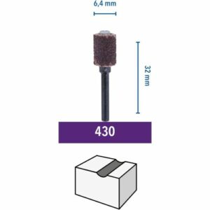 Dremel 430 Sanding Belt Mandrel 2Pc-26150430Ja
