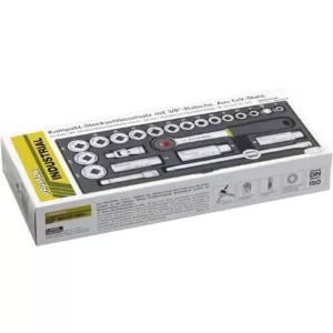 Proxxon 23110 Socket Set 3/8" 24Pcs