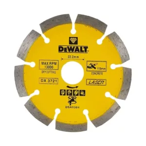 Dewalt Dx3721 Diamond Disc Concrete -115Mm