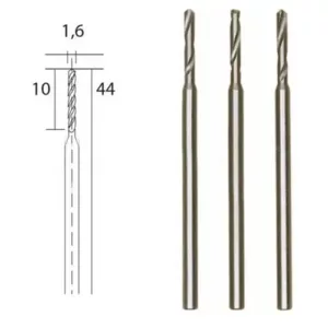 Proxxon 28858 Drill Bits 1.6Mm